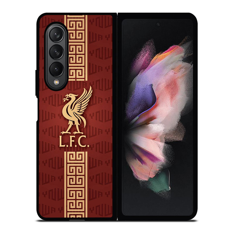 LIVERPOOL LFC YNWA PATTERN Samsung Galaxy Z Fold 3 Case Cover