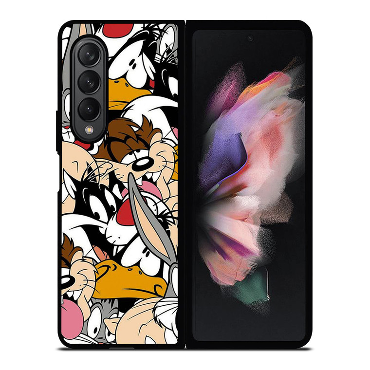 LOONEY TUNES CARTOON CROSSOVER Samsung Galaxy Z Fold 3 Case Cover