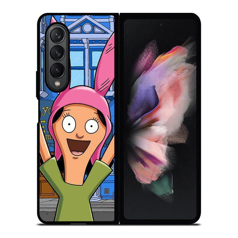 LOUISE BELCHER FUNNY BOB'S BURGERS Samsung Galaxy Z Fold 3 Case Cover