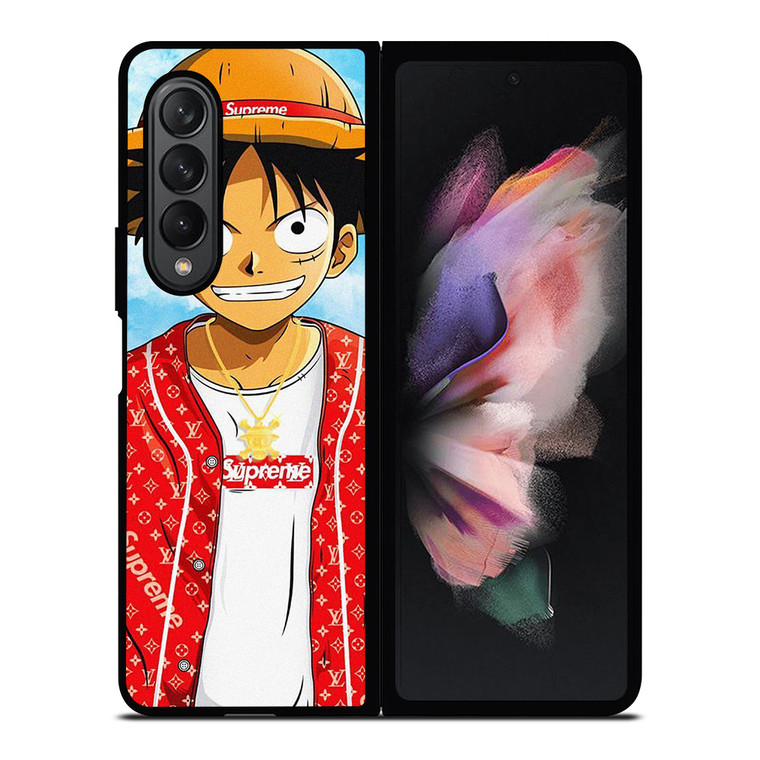 LUFFY D MONKEY WALLPAPER Samsung Galaxy Z Fold 3 Case Cover