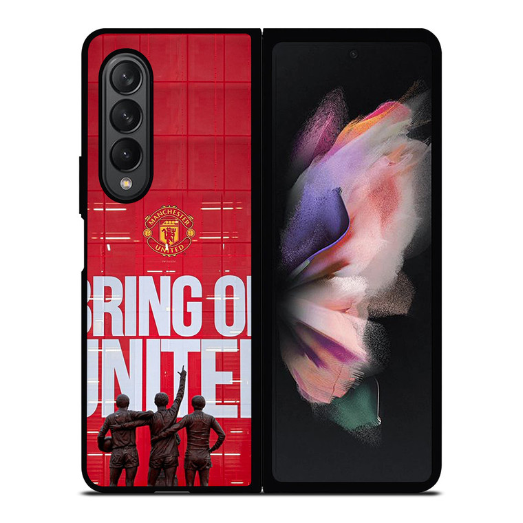 MACHESTER UNITED BRING ON UNITED Samsung Galaxy Z Fold 3 Case Cover