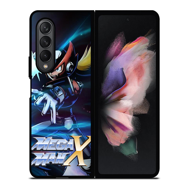 MEGA MAN X GAMES LOGO Samsung Galaxy Z Fold 3 Case Cover