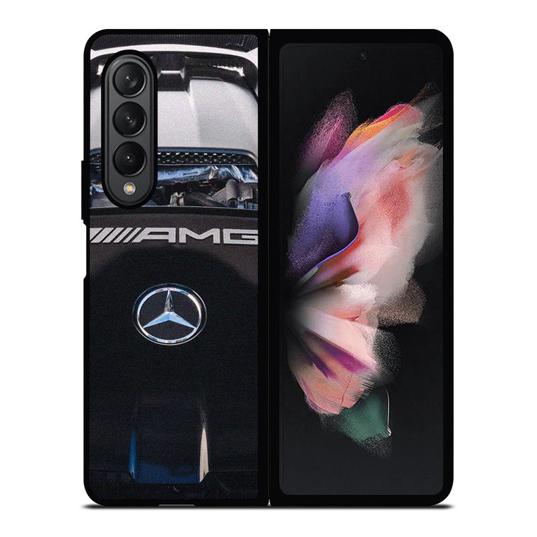 MERCEDES BENZ AMG EMBLEM ENGINE Samsung Galaxy Z Fold 3 Case Cover