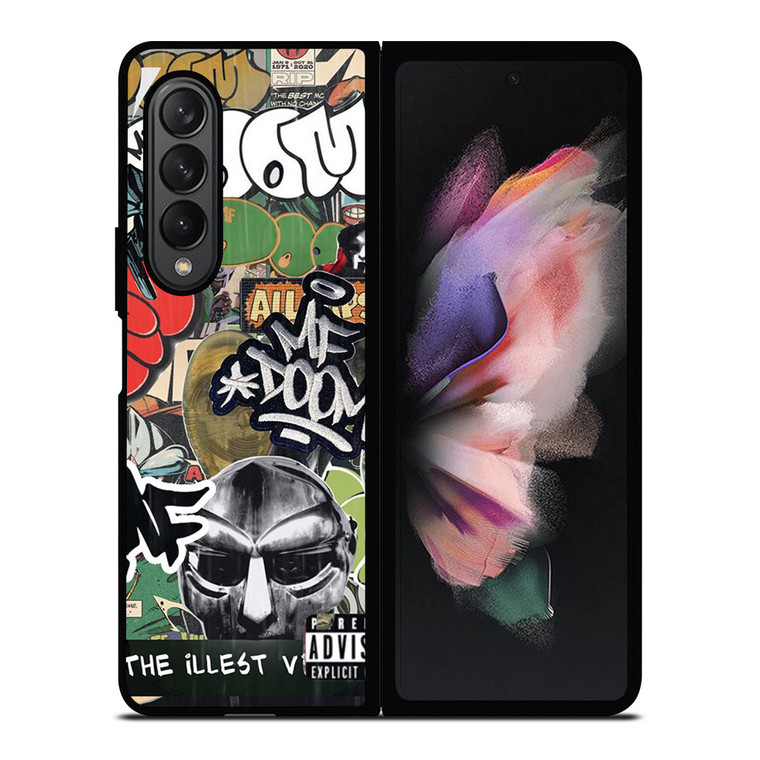 MF DOOM DANIEL DUMILE COLLAGE Samsung Galaxy Z Fold 3 Case Cover