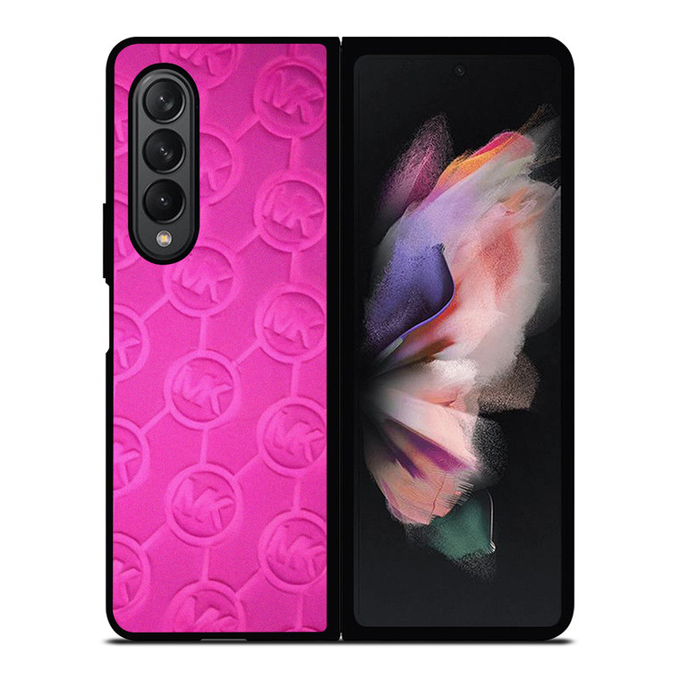 MICHAEL KORS PINK PATTERN Samsung Galaxy Z Fold 3 Case Cover