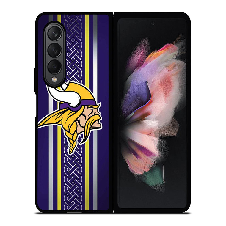 MINNESOTA VIKINGS SPIRAL LOGO Samsung Galaxy Z Fold 3 Case Cover