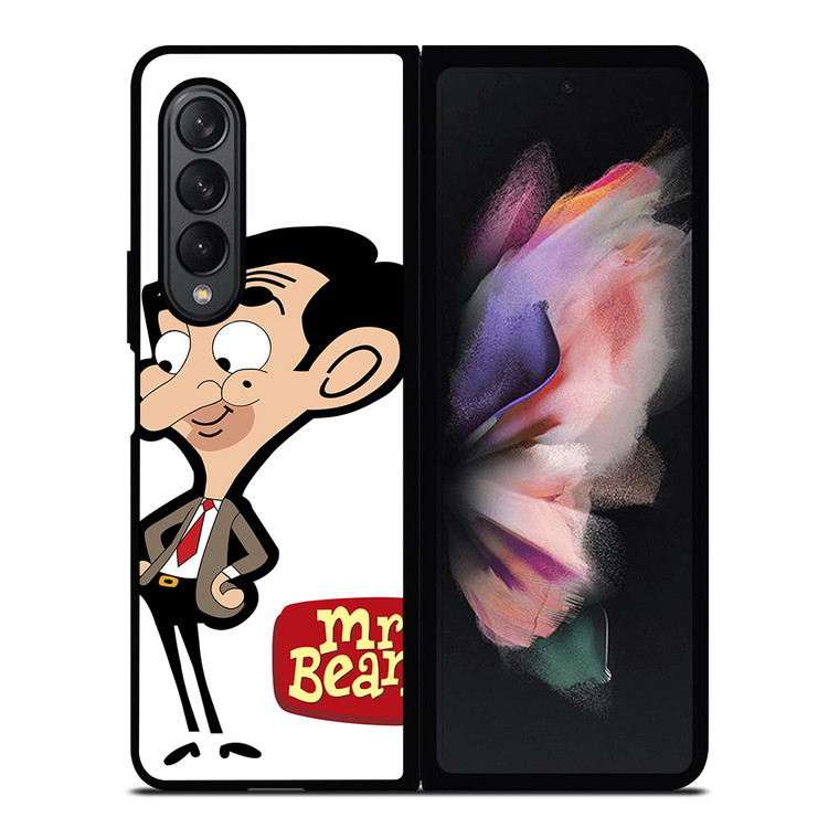 MR BEAN CARTOON LOGO Samsung Galaxy Z Fold 3 Case Cover