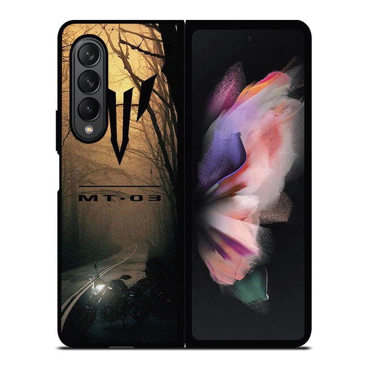 MT 03 YAMAHA MOTOR Samsung Galaxy Z Fold 3 Case Cover