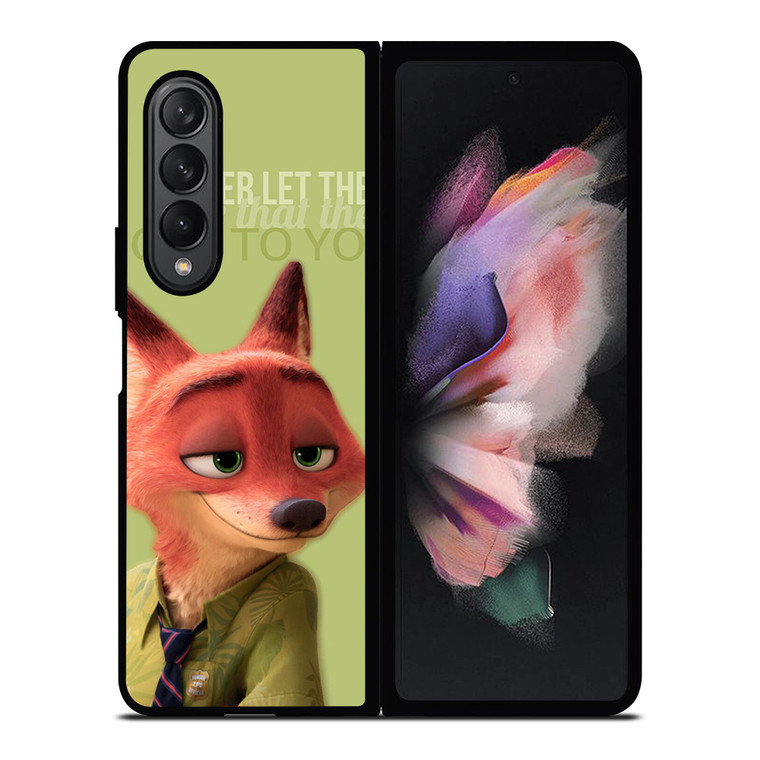 NICK WILDE DISNEY ZOOTOPIA Samsung Galaxy Z Fold 3 Case Cover