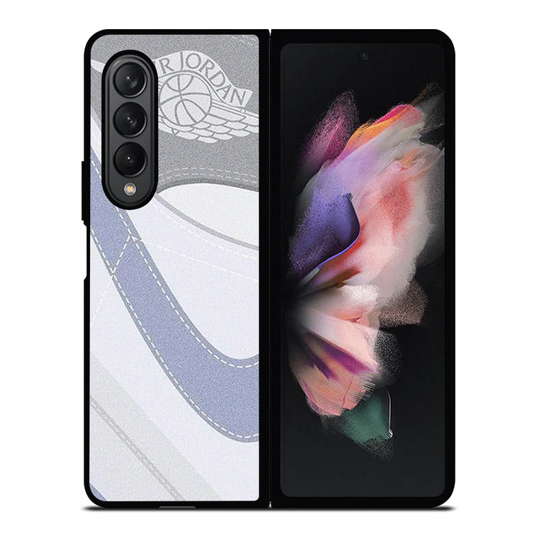 NIKE AIR JORDAN 1 HIGH GREY Samsung Galaxy Z Fold 3 Case Cover