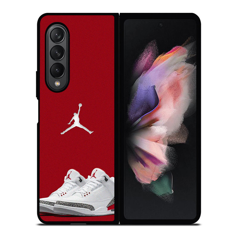 NIKE AIR JORDAN 3 RETRO Samsung Galaxy Z Fold 3 Case Cover