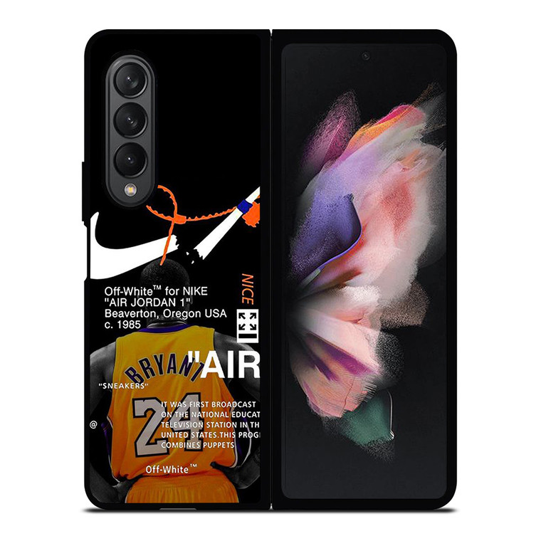 NIKE OFF WHITE KOBE BRYANT Samsung Galaxy Z Fold 3 Case Cover