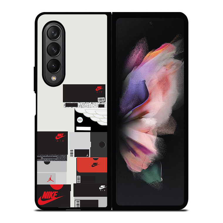 NIKE SNEAKERS BOXES COLLECTION Samsung Galaxy Z Fold 3 Case Cover