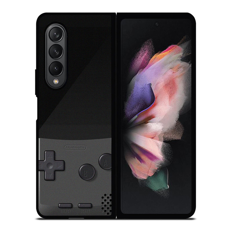 NINTENDO GAME BOY BLACK Samsung Galaxy Z Fold 3 Case Cover
