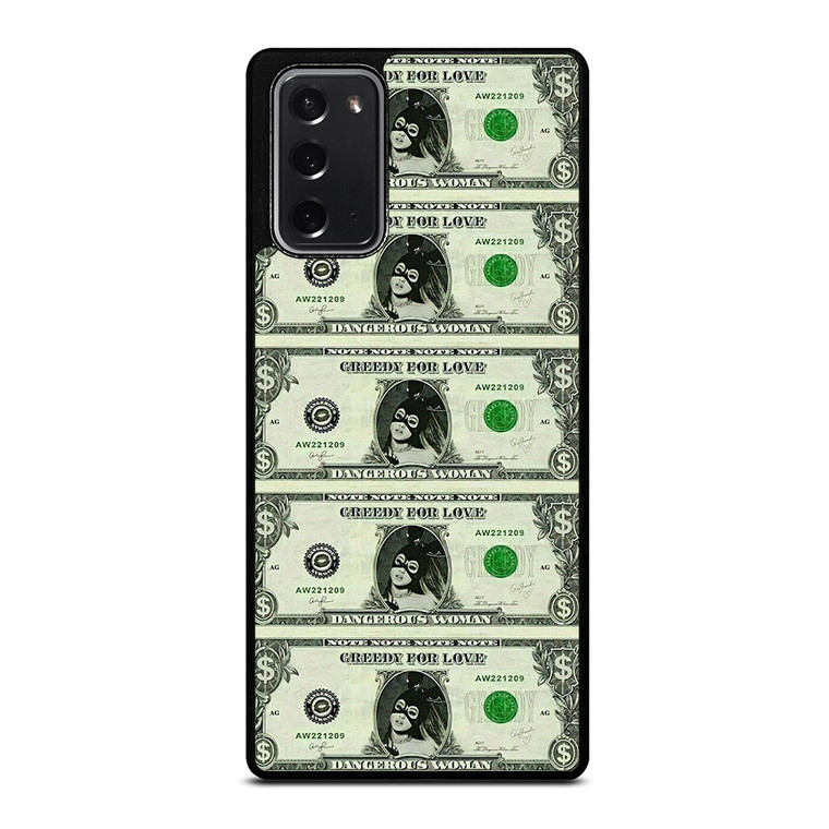 ARIANA GRANDE GREEDY FOR LOVE  Samsung Galaxy Note 20 Case Cover