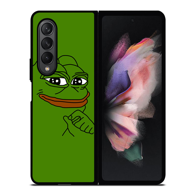 PEPE THE FROG REEEE Samsung Galaxy Z Fold 3 Case Cover