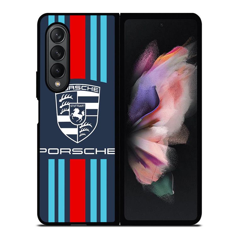 PORSCHE MARTINI RACING LOGO Samsung Galaxy Z Fold 3 Case Cover