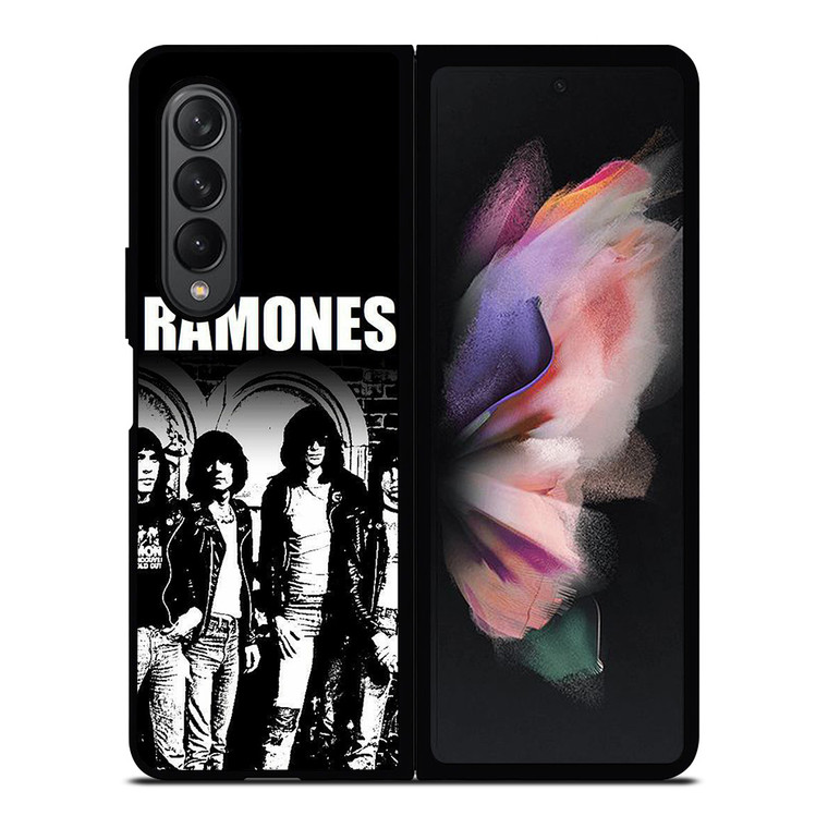RAMONES ROCK BAND MEMBER Samsung Galaxy Z Fold 3 Case Cover