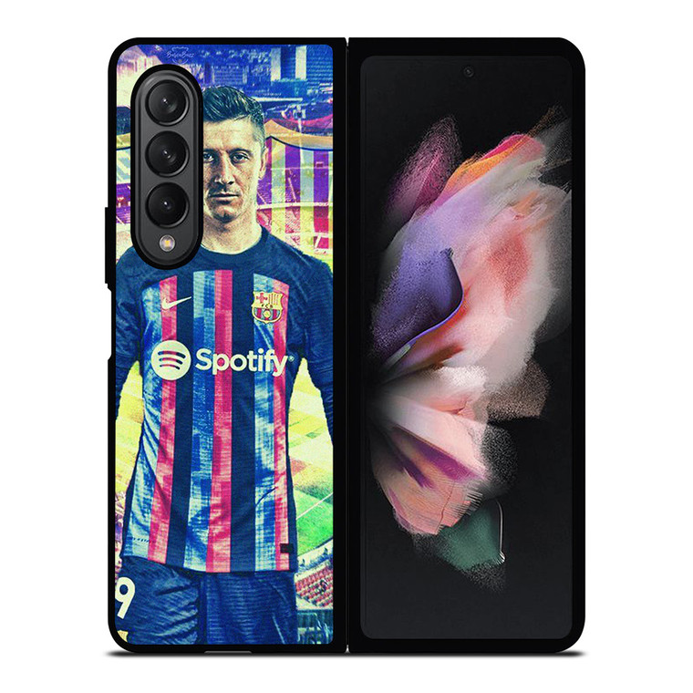 ROBERT LEWANDOWSKI FC BARCELONA Samsung Galaxy Z Fold 3 Case Cover