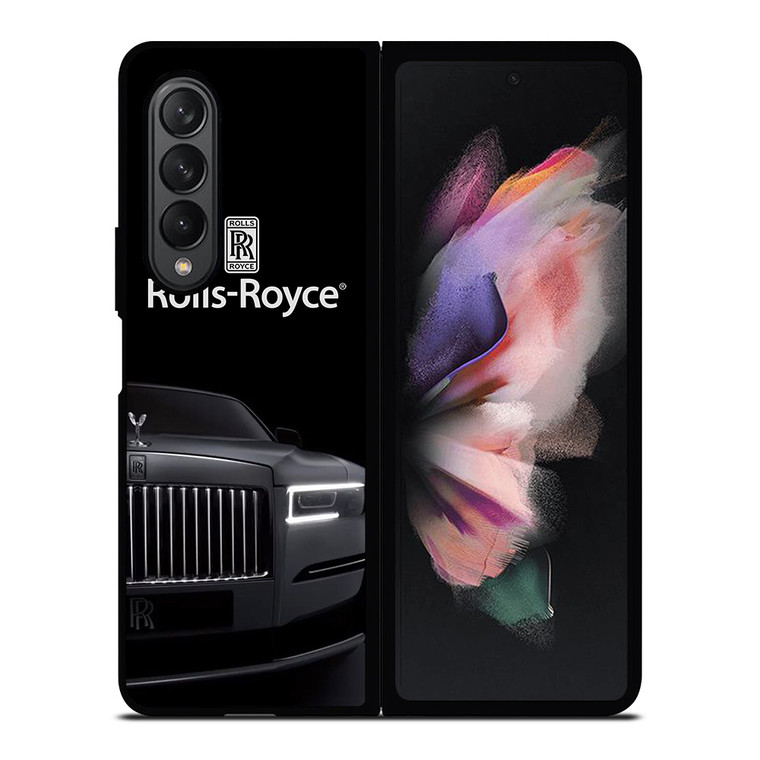 ROLLS ROYCE PHANTOM CAR EMBLEM Samsung Galaxy Z Fold 3 Case Cover