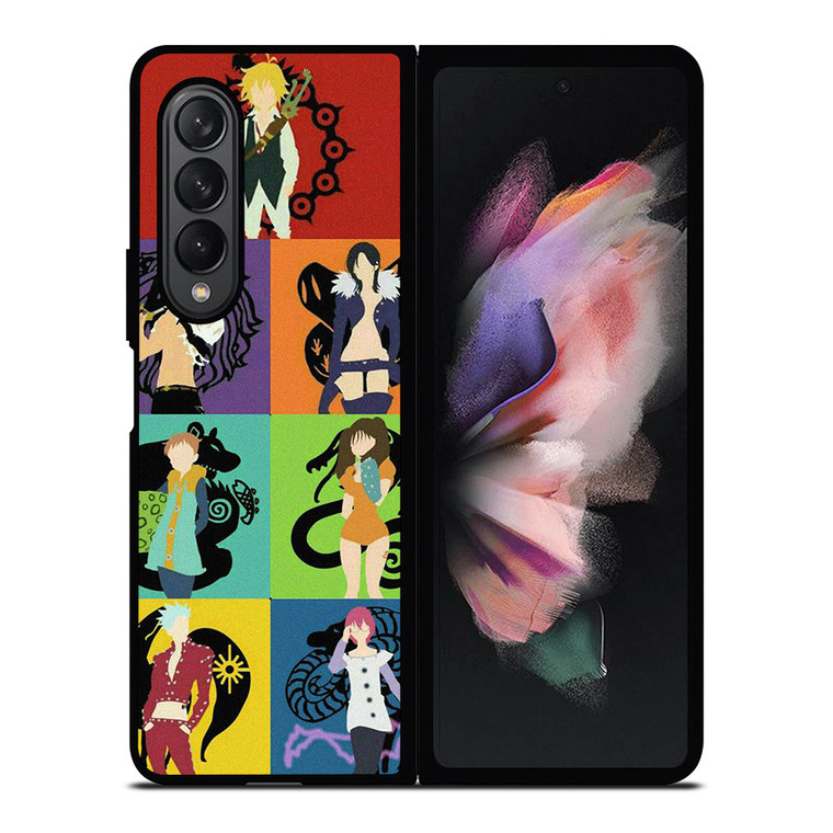 SEVEN DEADLY SINS ANIME COLLAGE Samsung Galaxy Z Fold 3 Case Cover