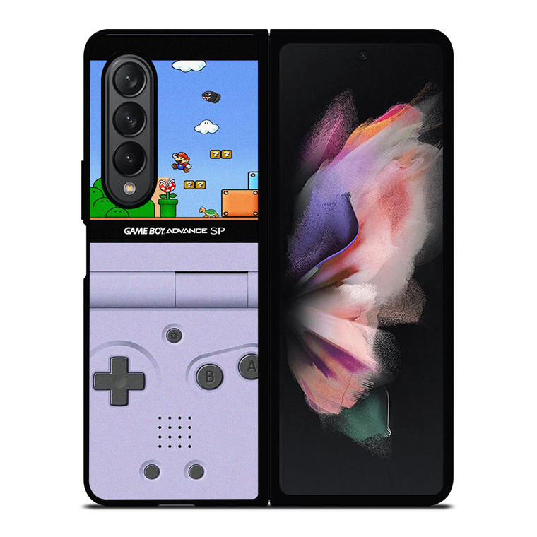 SUPER MARIO GAME BOY ADVANCE SP Samsung Galaxy Z Fold 3 Case Cover
