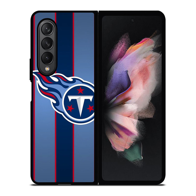 TENNESSEE TITANS STRIPE LOGO Samsung Galaxy Z Fold 3 Case Cover