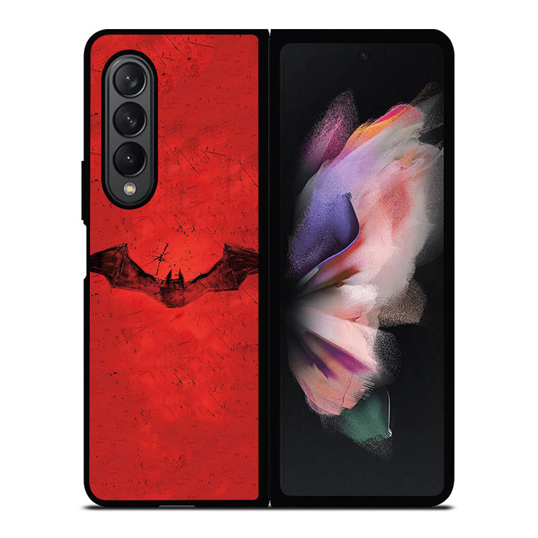 THE BATMAN RED LOGO Samsung Galaxy Z Fold 3 Case Cover