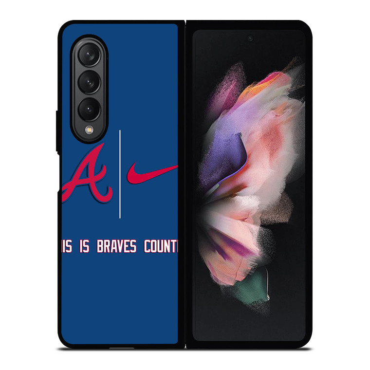 THIS IS ATLANTA BRAVES COUNTRY Samsung Galaxy Z Fold 3 Case Cover