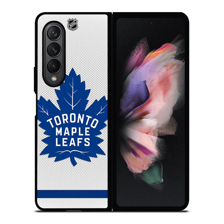 TORONTO MAPLE LEAFS NHL CARBON LOGO Samsung Galaxy Z Fold 3 Case Cover