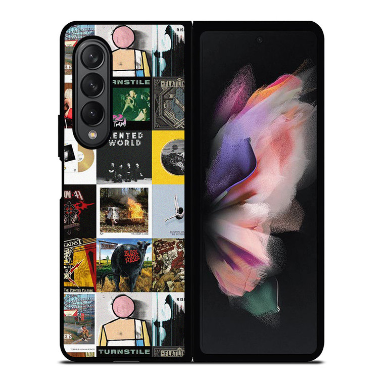 TURNSTILE PUNK BAND COLLAGE Samsung Galaxy Z Fold 3 Case Cover