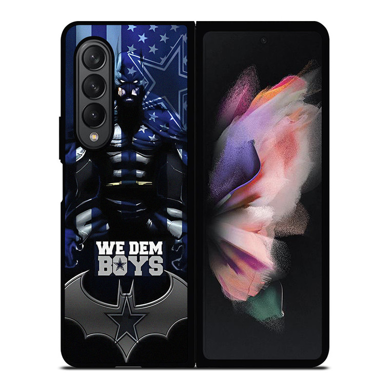 WE DEM BOYS DALLAS COWBOYS BATMAN Samsung Galaxy Z Fold 3 Case Cover