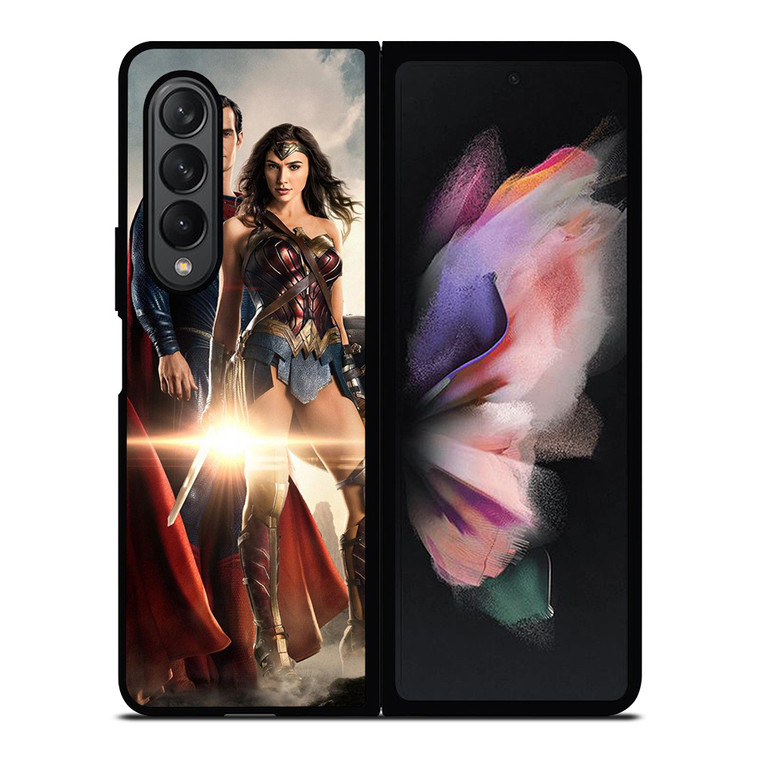 WONDER WOMAN SUPERMAN DC SUPERHERO Samsung Galaxy Z Fold 3 Case Cover