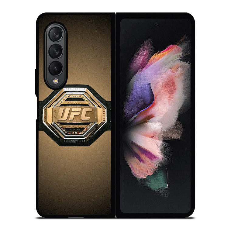 WORLD UFC CHAMPIONS WRESTLING BELT Samsung Galaxy Z Fold 3 Case Cover