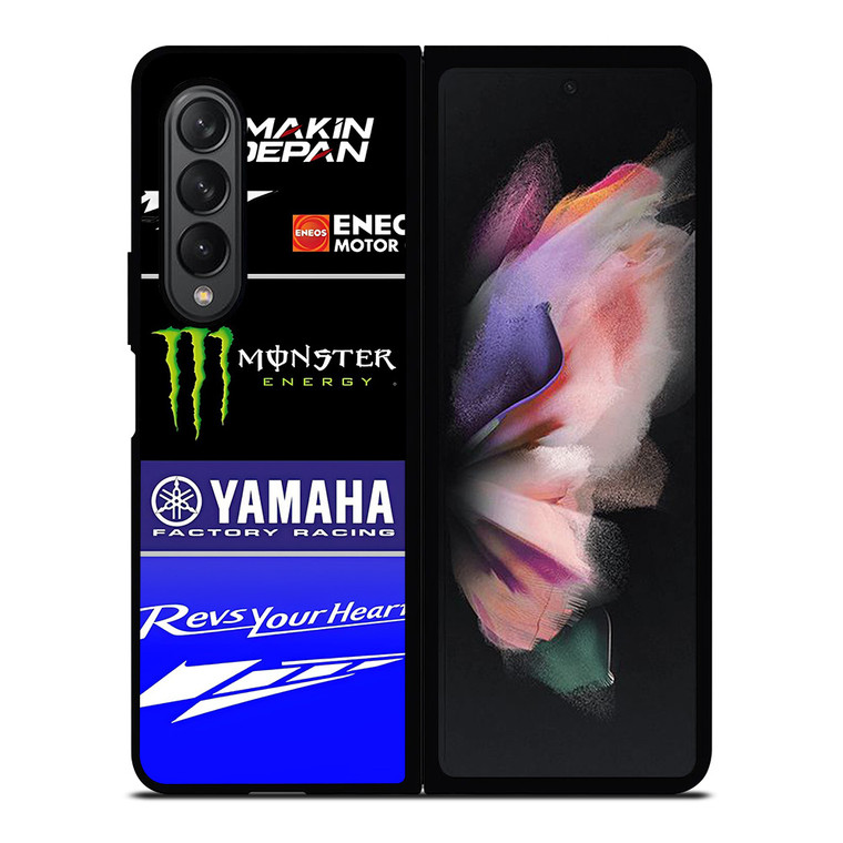 YAMAHA RACING MONSTER ENERGY 2 Samsung Galaxy Z Fold 3 Case Cover