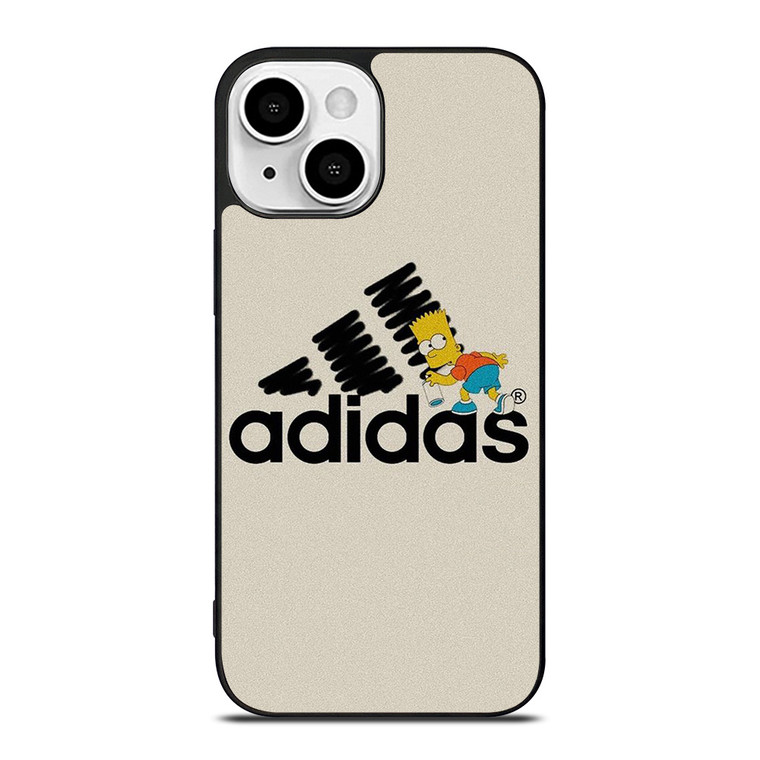 ADIDAS BART SIMPSONS CARTOON LOGO iPhone 13 Mini Case Cover