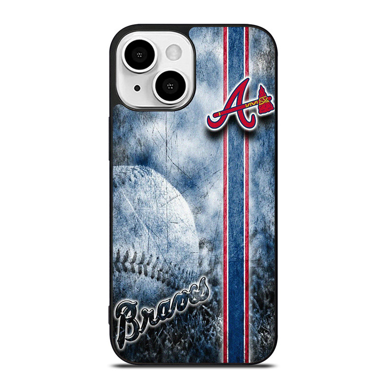 ATLANTA BRAVES BASEBALL RUSTY LOGO iPhone 13 Mini Case Cover