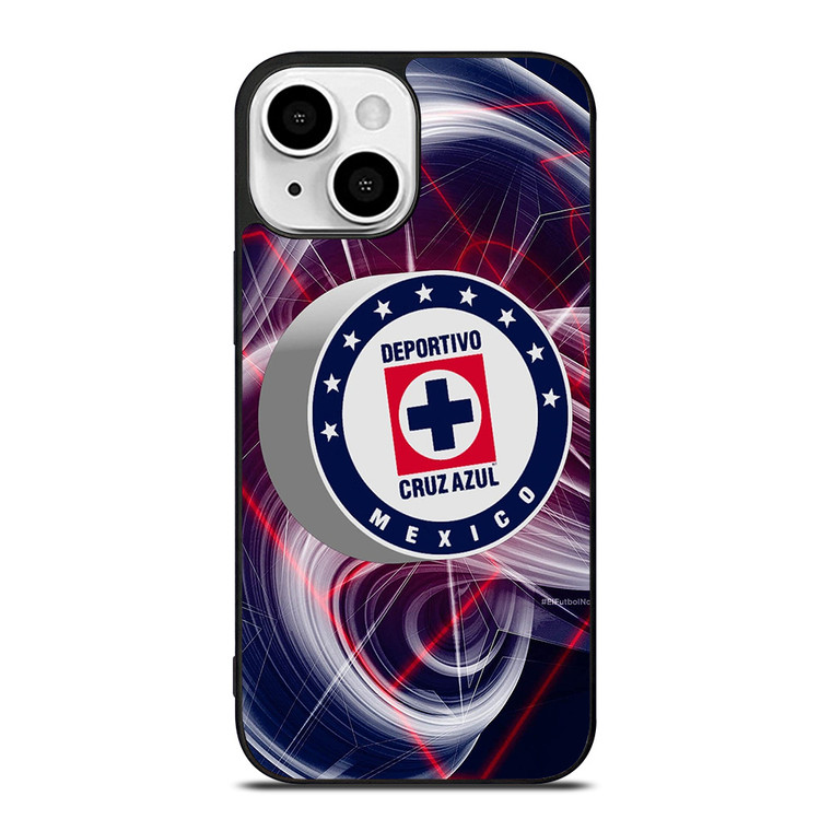 DEPORTIVO CRUZ AZUL MEXICO ABSTRACT LOGO iPhone 13 Mini Case Cover