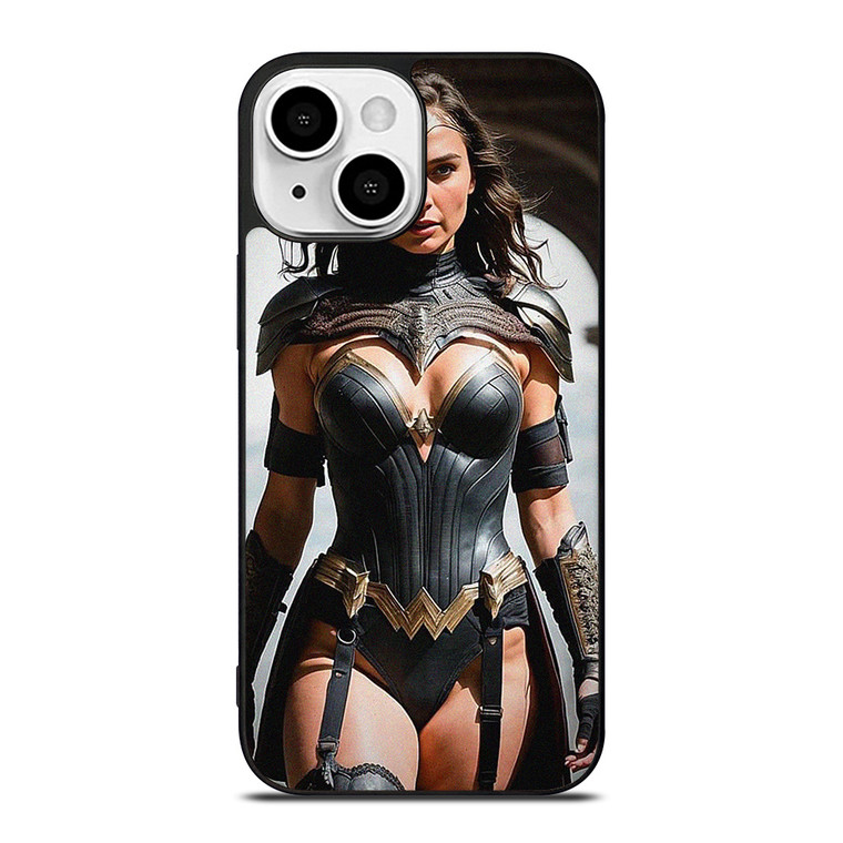 GAL GADOT WONDER WOMAN BLACK iPhone 13 Mini Case Cover GAL GADOT WONDER WOMAN BLACK iPhone 13 Mini Case Cover