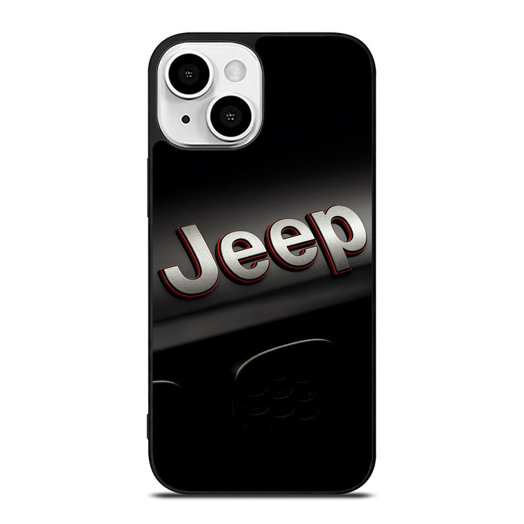 JEEP LOGO METAL EMBLEM GRILL iPhone 13 Mini Case Cover