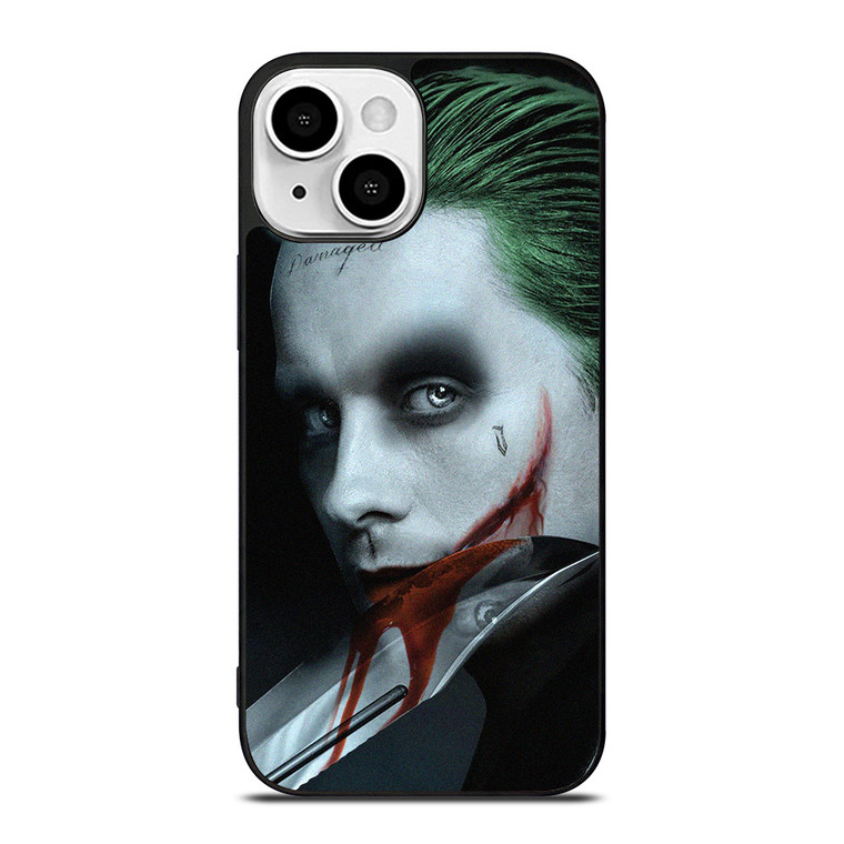 JOKER JARED LETO SCARY KNIFE iPhone 13 Mini Case Cover
