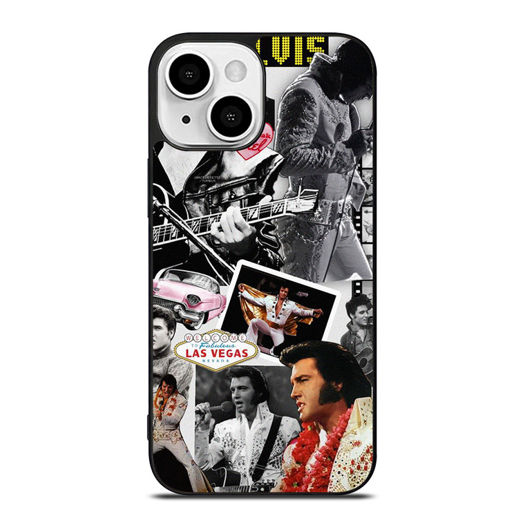 KING OF ROCK ELVIS PRESLEY COLLAGE iPhone 13 Mini Case Cover