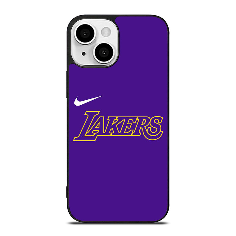 LOS ANGELES LA LAKERS NIKE PURPLE iPhone 13 Mini Case Cover