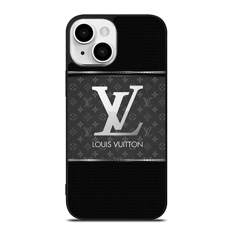 LOUIS VUITTON LV BLACK LOGO iPhone 13 Mini Case Cover