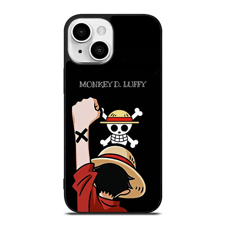 MONKEY D LUFFY ANIME LOGO iPhone 13 Mini Case Cover MONKEY D LUFFY ANIME LOGO iPhone 13 Mini Case Cover