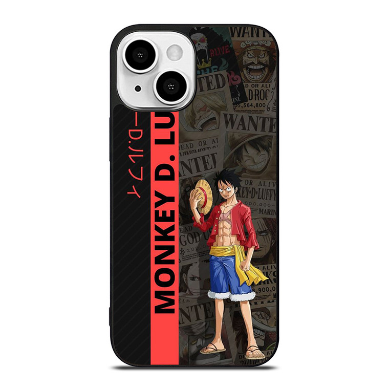 MONKEY D LUFFY MANGA iPhone 13 Mini Case Cover MONKEY D LUFFY MANGA iPhone 13 Mini Case Cover