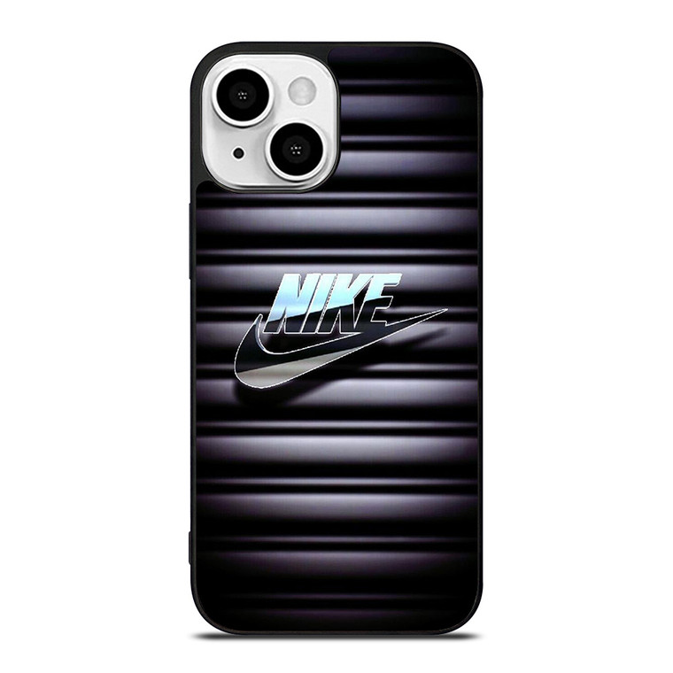 NIKE METAL GLASS LOGO iPhone 13 Mini Case Cover
