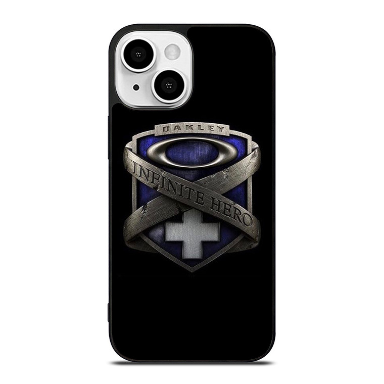 OAKLEY INFINITE HERO EMBLEM iPhone 13 Mini Case Cover OAKLEY INFINITE HERO EMBLEM iPhone 13 Mini Case Cover