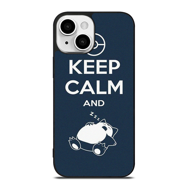 POKEMON SLEEP SNORLAX GAMES iPhone 13 Mini Case Cover
