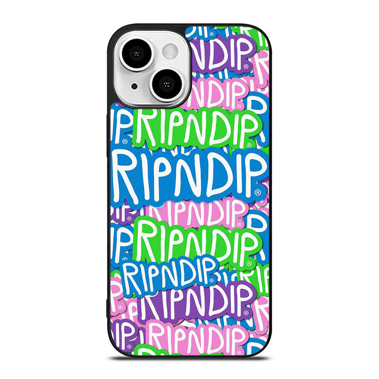 RIPNDIP LOGO COLLAGE iPhone 13 Mini Case Cover